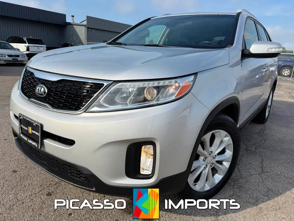 2015 Kia Sorento AWD 4dr V6 EX, Silver, foto 1 en Picasso Imports Westfield, Indiana